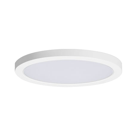 Maxim Lighting Chip 12'' 22W RD LED Flush Mount, White 57696WTWT